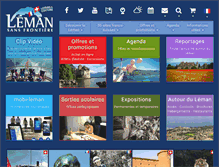 Tablet Screenshot of leman-sans-frontiere.org